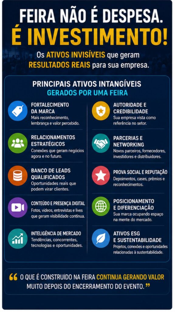 retorno de investimento em feiras