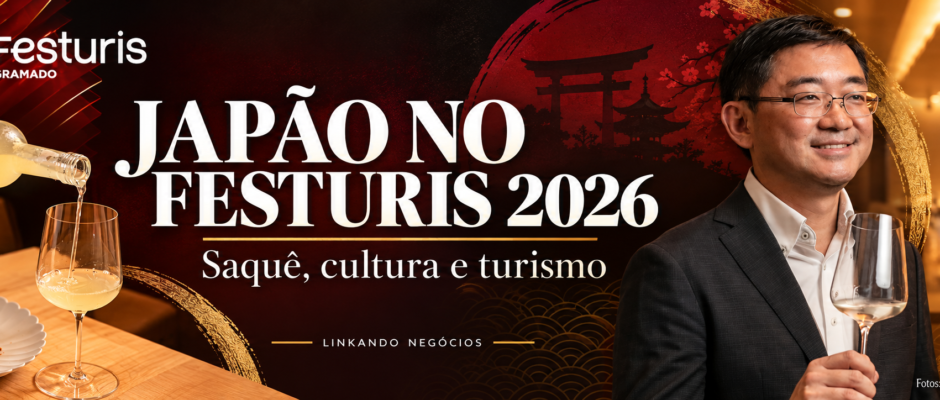 FESTURIS 2026 com saquê